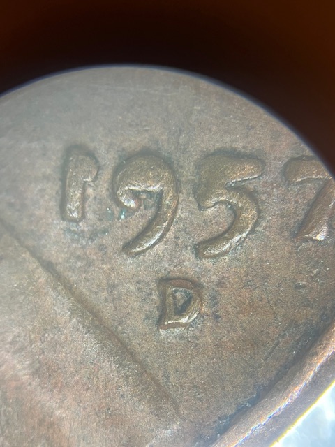 Lincoln-Cents-1957-D--Date-&-Liberty